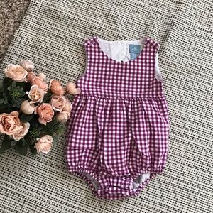 BabyGap Gingham Romper 3-6 Months